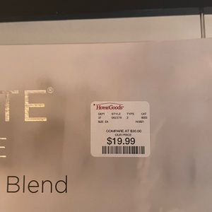 Natural Linen Blend Two Window Panels